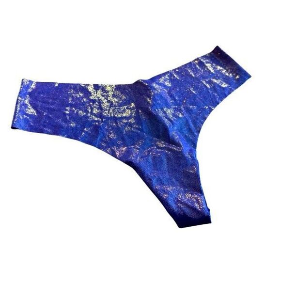 NWT Victoria’s Secret dream shimmer string xxl royal blue - Picture 7 of 7